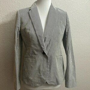 J. Crew Pinstripes/Seersucker Blazer